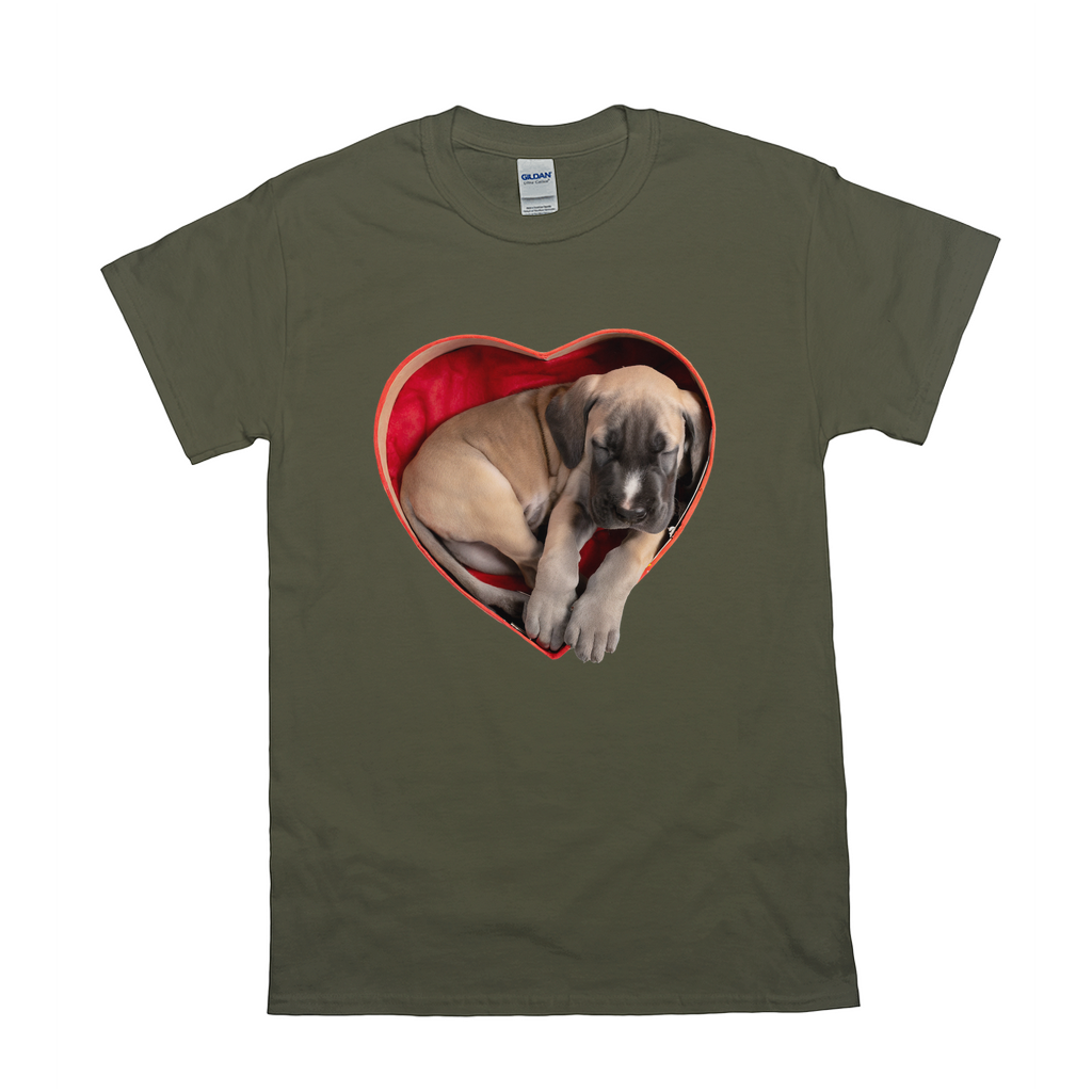 Puppy Love T-Shirts Great Dane