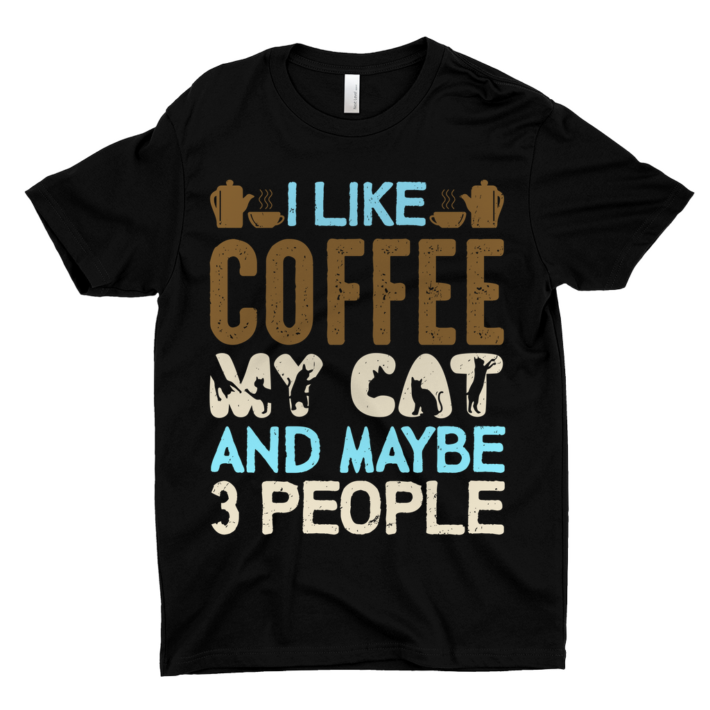 I Like Coffee and My Cat T-Shirts