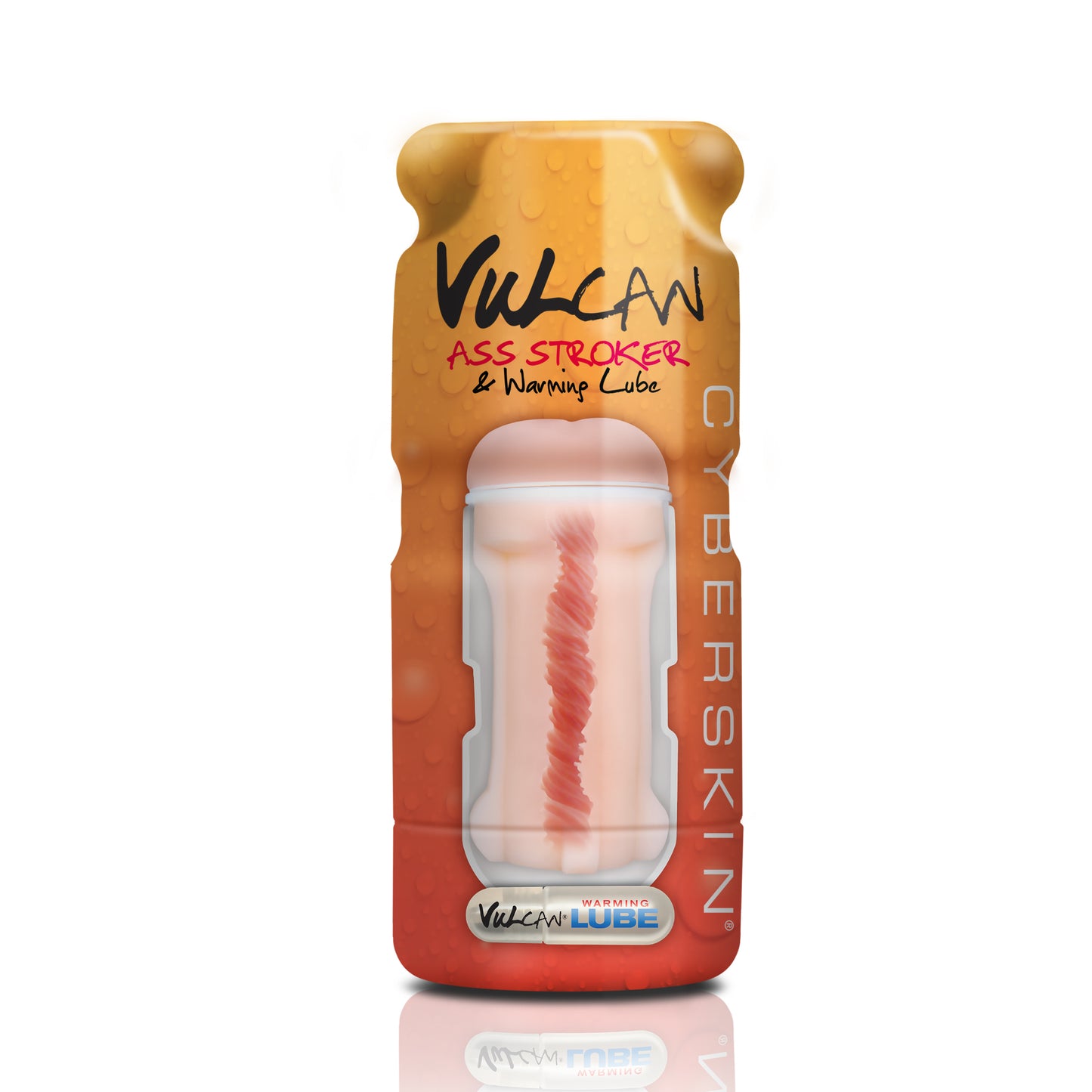 Vulcan Cyberskin - Ass Stroker & Warming Lube - Light