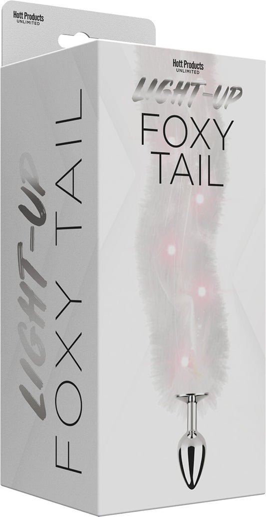 Foxy Tail - Light Up Faux Fur Butt Plug